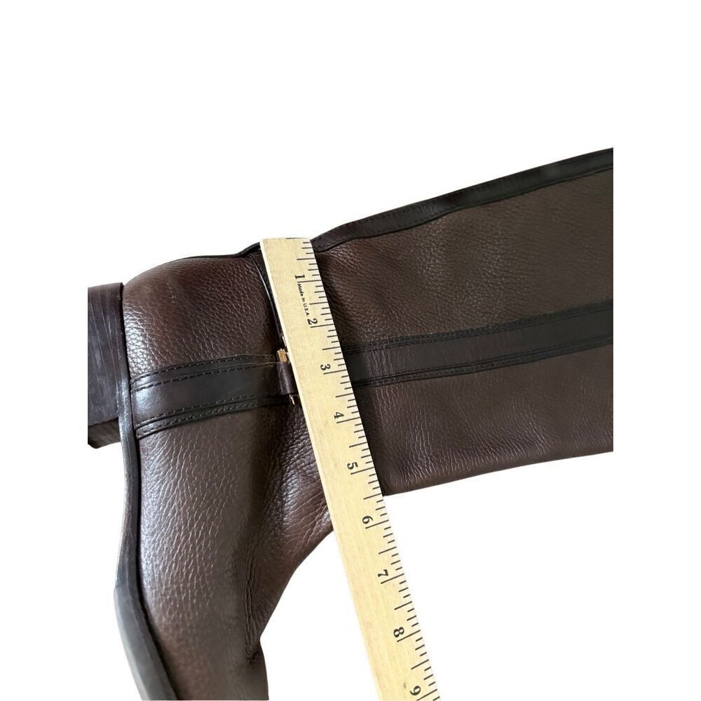 Tory Burch‎ Elian Leather Tall Riding Boots size 9.5 Brown - Picture 16 of 16